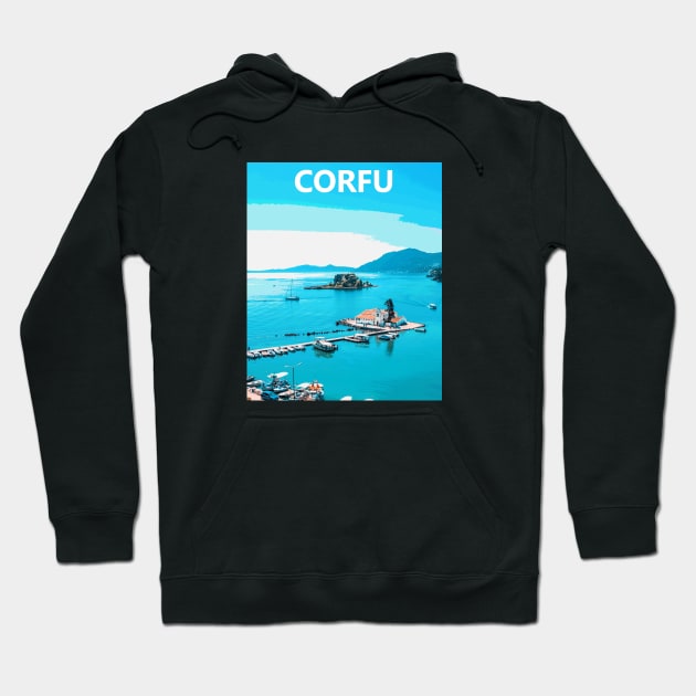 Corfu Hoodie by greekcorner